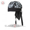 Hot Leathers Assassin Motorcycle Headwrap Skull & Guns Durag Headwrap - Tophatter Daily Deals