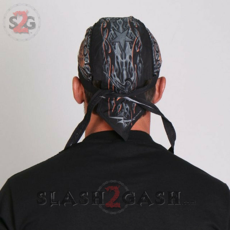 Hot Leathers Premium Eagle Headwrap - Ride With Pride Durag Headwrap - Tophatter Daily Deals