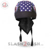 Hot Leathers Flag & Eagle Headwrap Premium Motorcycle Durag Headwrap - Tophatter Daily Deals