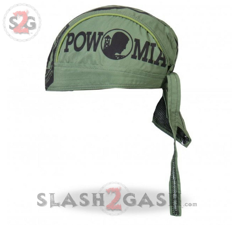 Hot Leathers POW/MIA Headwrap Premium Military Biker Durag Headwrap - Tophatter Daily Deals