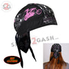 Hot Leathers Lady Rider Bling Premium Head Wrap w/Rhinestones Headwrap - Tophatter Daily Deals