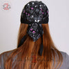 Hot Leathers Lady Rider Bling Premium Head Wrap w/Rhinestones Headwrap - Tophatter Daily Deals