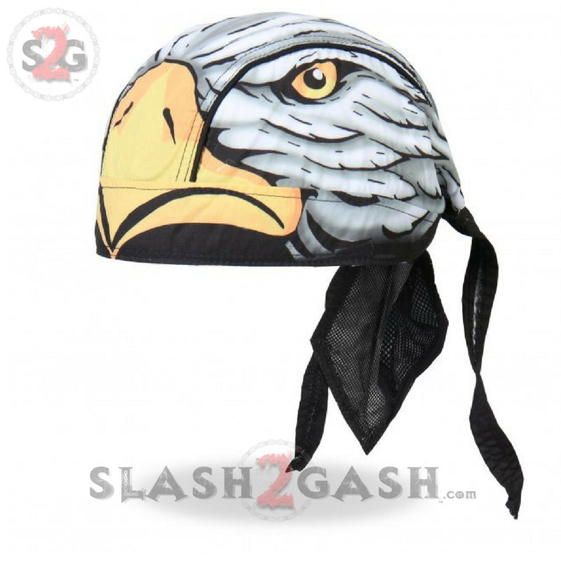 Hot Leathers Eagle Head Premium Headwrap Motorcycle Durag Headwrap - Tophatter Daily Deals