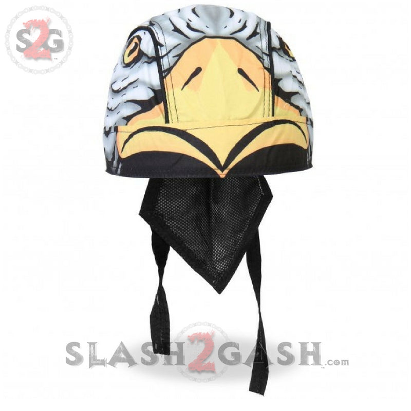 Hot Leathers Eagle Head Premium Headwrap Motorcycle Durag Headwrap - Tophatter Daily Deals