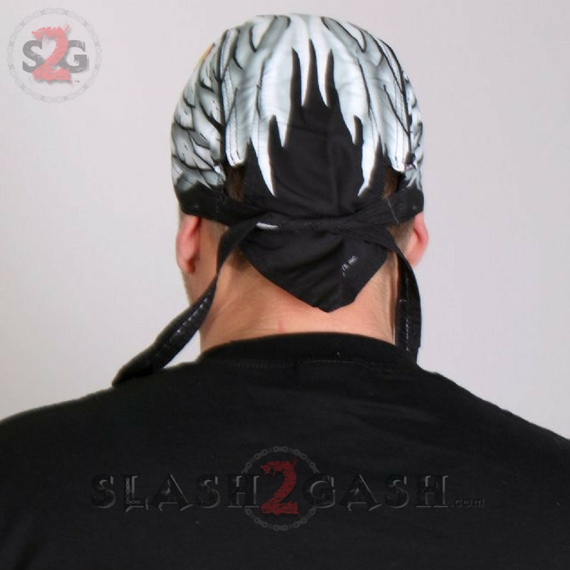 Hot Leathers Eagle Head Premium Headwrap Motorcycle Durag Headwrap - Tophatter Daily Deals