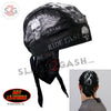 Hot Leathers Bad Scratch Headwrap Winged Skull Premium Biker Du-Rag Headwrap - Tophatter Daily Deals