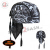 Hot Leathers Death Wings Premium Headwrap "Reaper" Biker Du-Rag Headwrap - Tophatter Daily Deals