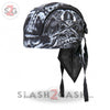 Hot Leathers Death Wings Premium Headwrap "Reaper" Biker Du-Rag Headwrap - Tophatter Daily Deals
