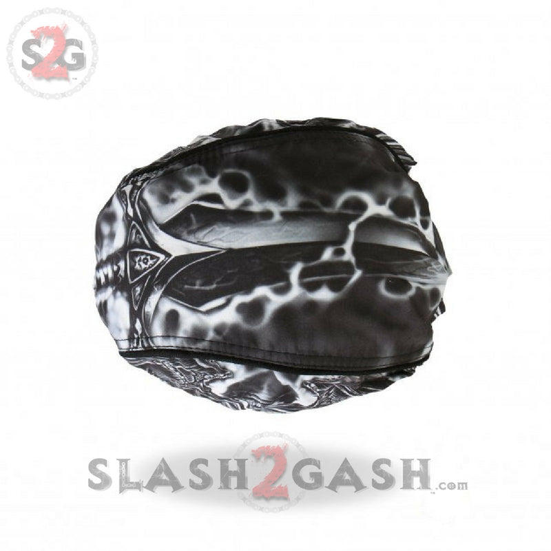 Hot Leathers Death Wings Premium Headwrap "Reaper" Biker Du-Rag Headwrap - Tophatter Daily Deals