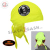 Hot Leathers Safety Green 2nd Amendment Premium Headwrap Hi-Vis Du-Rag Headwrap - Tophatter Daily Deals