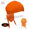 Hot Leathers Safety Orange Premium Hi-Vis Headwrap Neon Du-Rag Headwrap - Tophatter Daily Deals