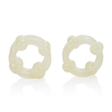 Island Rings Double Stacker Glow In The Dark Stretchy Cock Rings 0.75 Inch 2 Cm Duo > Cock Ring > Sets - Tophatter Daily Deals