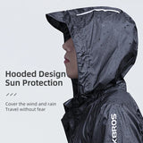 Waterproof Mens Cycling Jacket - Hooded, Nylon, For Rain - Tophatter Daily Deals