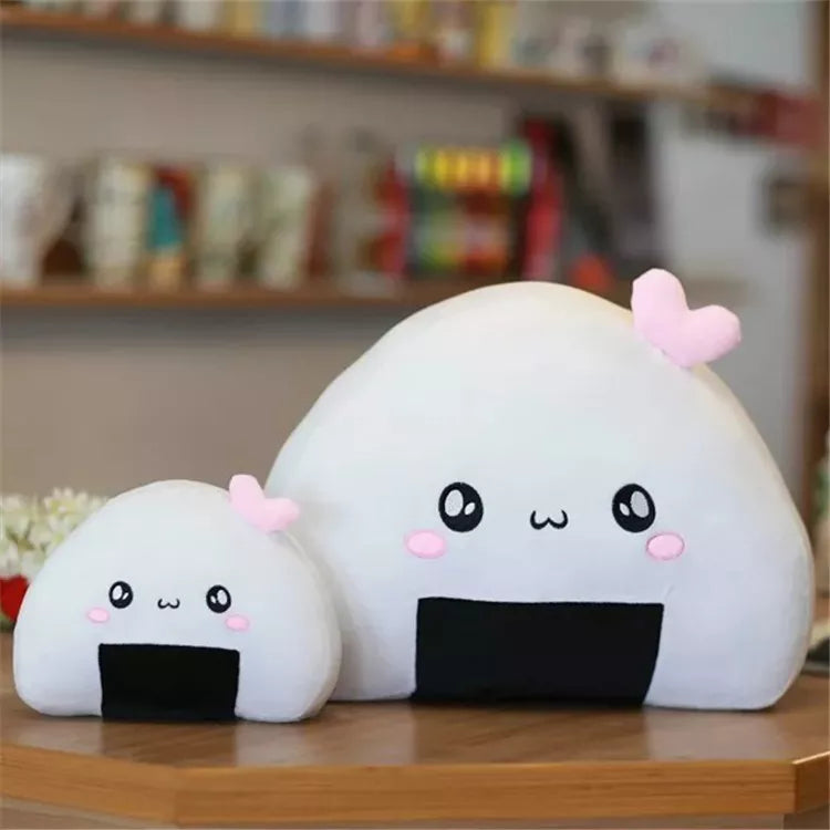 Onigiri Plush Mini Rice Ball Japanese Sushi Toy Food - Tophatter Daily Deals