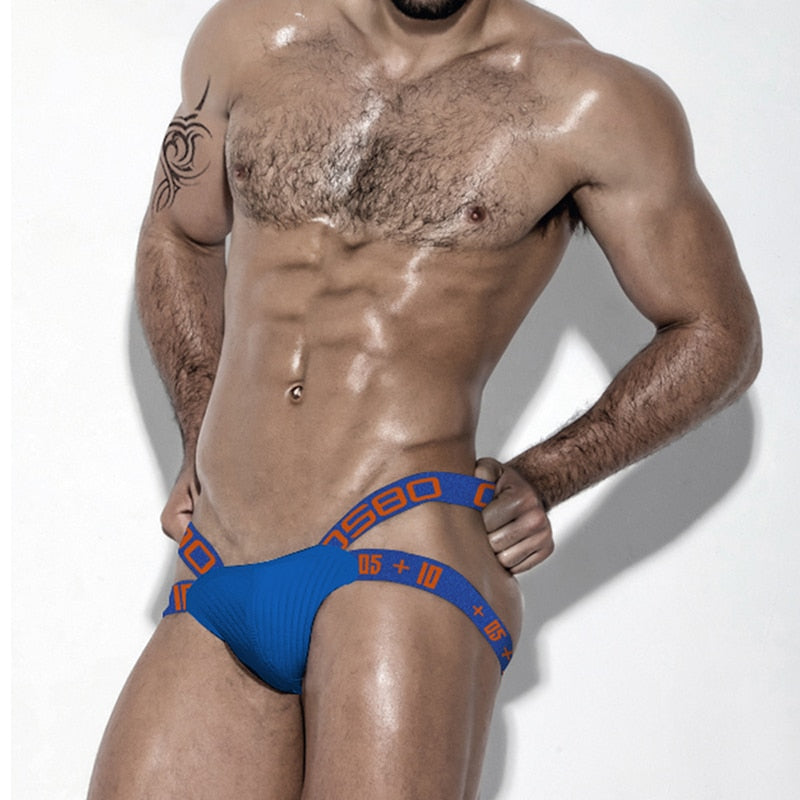 Comfortable Cotton Gay Men Sexy Underwear Thong Men Jockstrap Men Briefs - Tophatter Daily Deals
