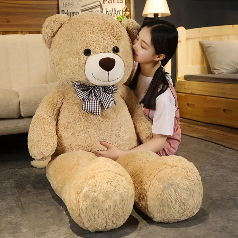 Giant 105cm Soft Teddy Bear Hugging Pillow Children Gift - Tophatter Daily Deals