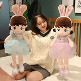 Kawaii Plush Girl Dolls with Rabbit Ears Mythical - Tophatter Daily Deals