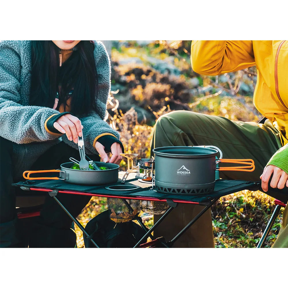 Camping Folding Table Black Camp Furniture - Tophatter Daily Deals