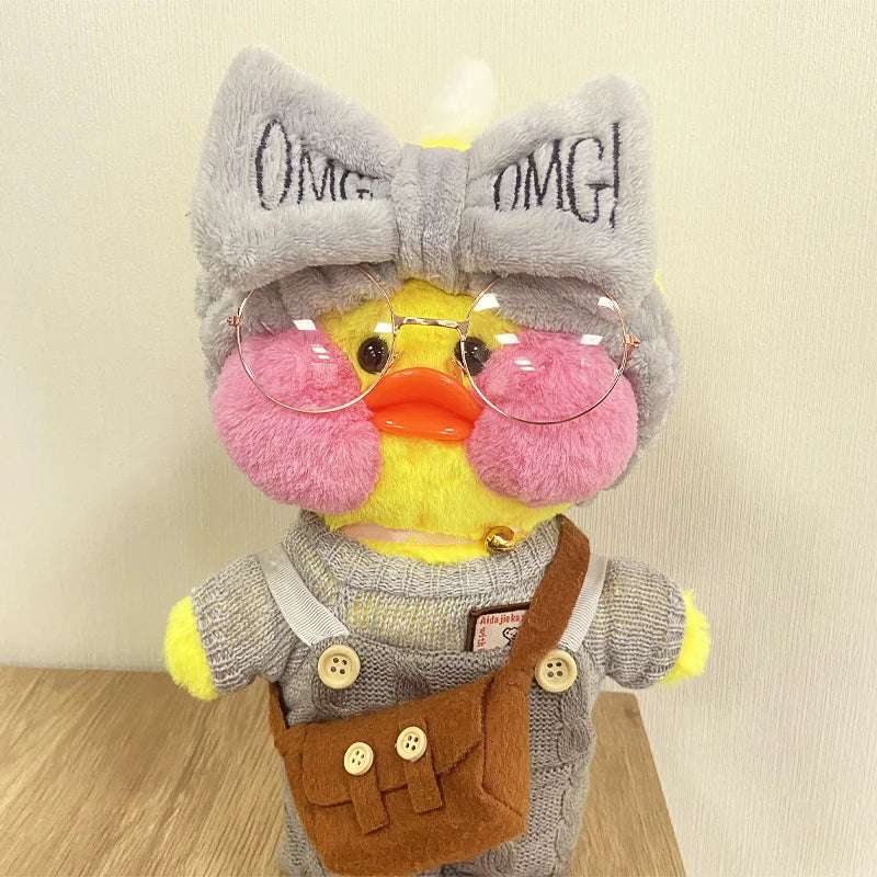 Korean Duck Plush Costume Glasses Dress Explorer Animals - Tophatter Daily Deals