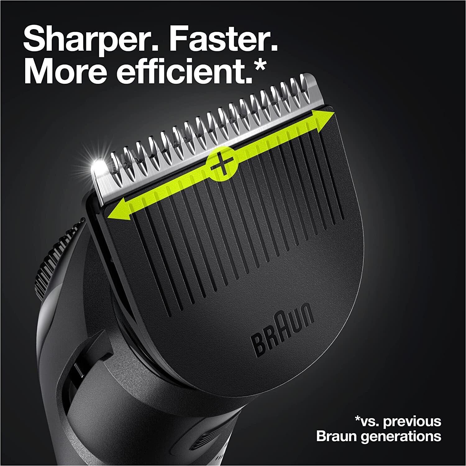 Professional Hair Clippers for Men - Beard Trimmer 20 LENGTH SETTINGS Mens Hair Clipper Shaver Precision Razor Health & Beauty - Tophatter Daily Deals