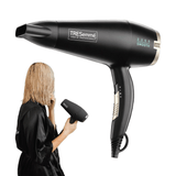 Lightweight Hair Dryer - Nicky Clarke 2200W Lightweight Frizz Control Fast Dry DC Ionic Hair Dryer, 2 Heat & Speed Settings, Cool Shot, 3m Salon Hair Care - Tophatter Daily Deals