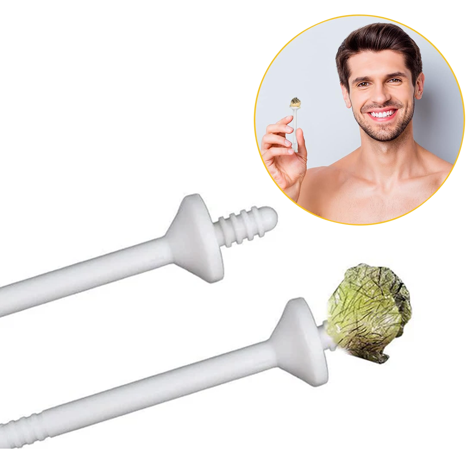 Nose and Ear Wax Kit - Nose Ear Hair Removal Wax Kit Painless & Easy Mens Nasal Waxing Strip Remover Health & Beauty - Tophatter Daily Deals