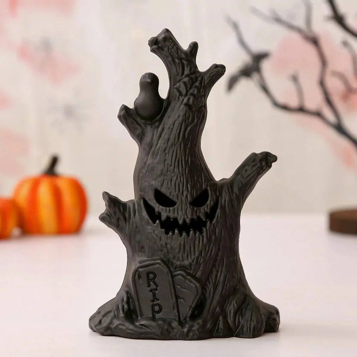 Halloween Decoration Ghost Tree Led Night Glow Ghost Lantern Ghost gadgets - Tophatter Daily Deals