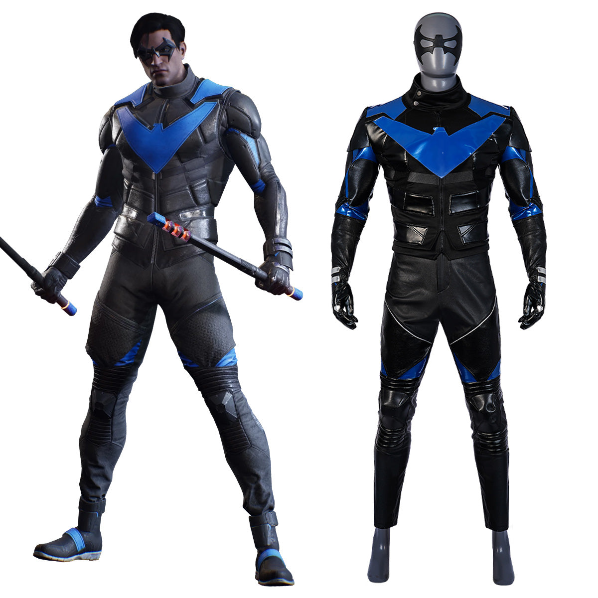 Halloween Knights Dick Nightwing Cosplay Costume Costume - Tophatter Daily Deals