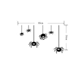 Spider for Halloween Decoration - Wall Black Vinyl Stickers Window Decorations Party Kids Apparel & Accessories - Tophatter Daily Deals