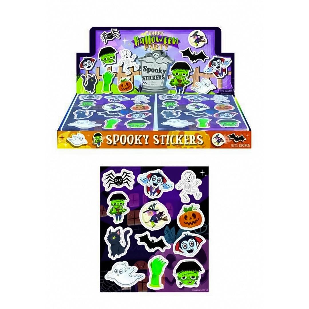 Halloween Stickers UK - 12 Packs Halloween Spooky Stickers Trick or Treat Party Bag Fillers Apparel & Accessories - Tophatter Daily Deals