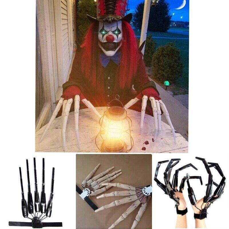 Articulated Finger Extension - 1Pair Halloween Hand Finger Extensions Cosplay Party Decoration UK White Festive & Franchise - Tophatter Daily Deals