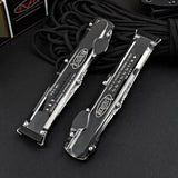 Halo OTF translucent Automatic Knife - Tophatter Daily Deals