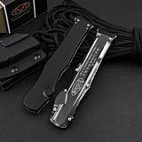 Halo OTF translucent Automatic Knife - Tophatter Daily Deals
