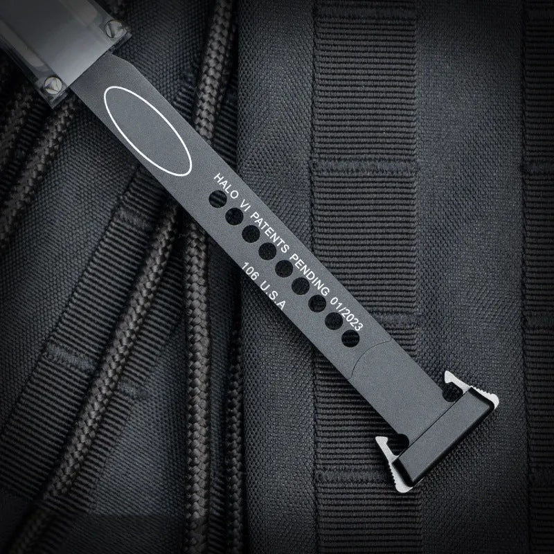 Halo OTF translucent Automatic Knife - Tophatter Daily Deals