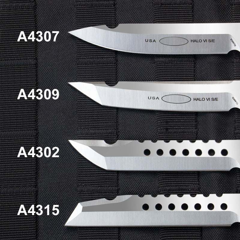 Halo OTF translucent Automatic Knife - Tophatter Daily Deals