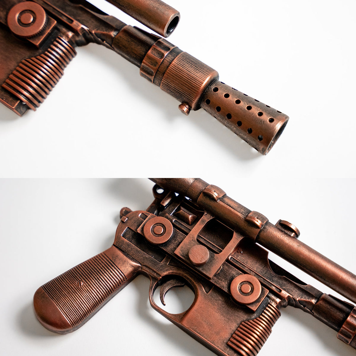 Han Solo's DL-44 Heavy Blaster Pistol Replica (Resin) Movie Sword - Tophatter Daily Deals