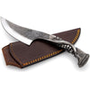 Hand-Forged High Carbon Steel Railroad Spike Hunting Knife Knives - Tophatter Daily Deals
