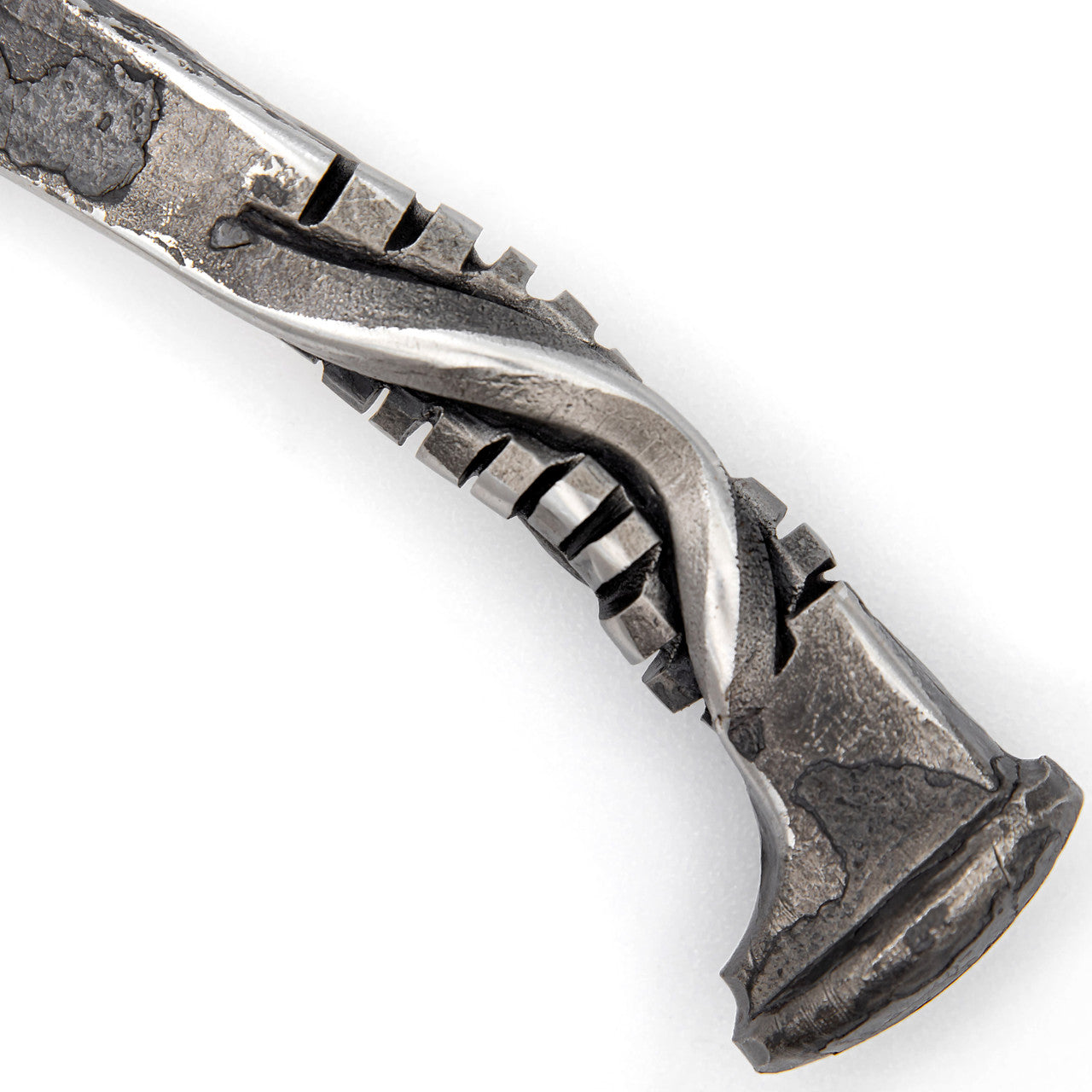 Hand-Forged High Carbon Steel Railroad Spike Hunting Knife Knives - Tophatter Daily Deals