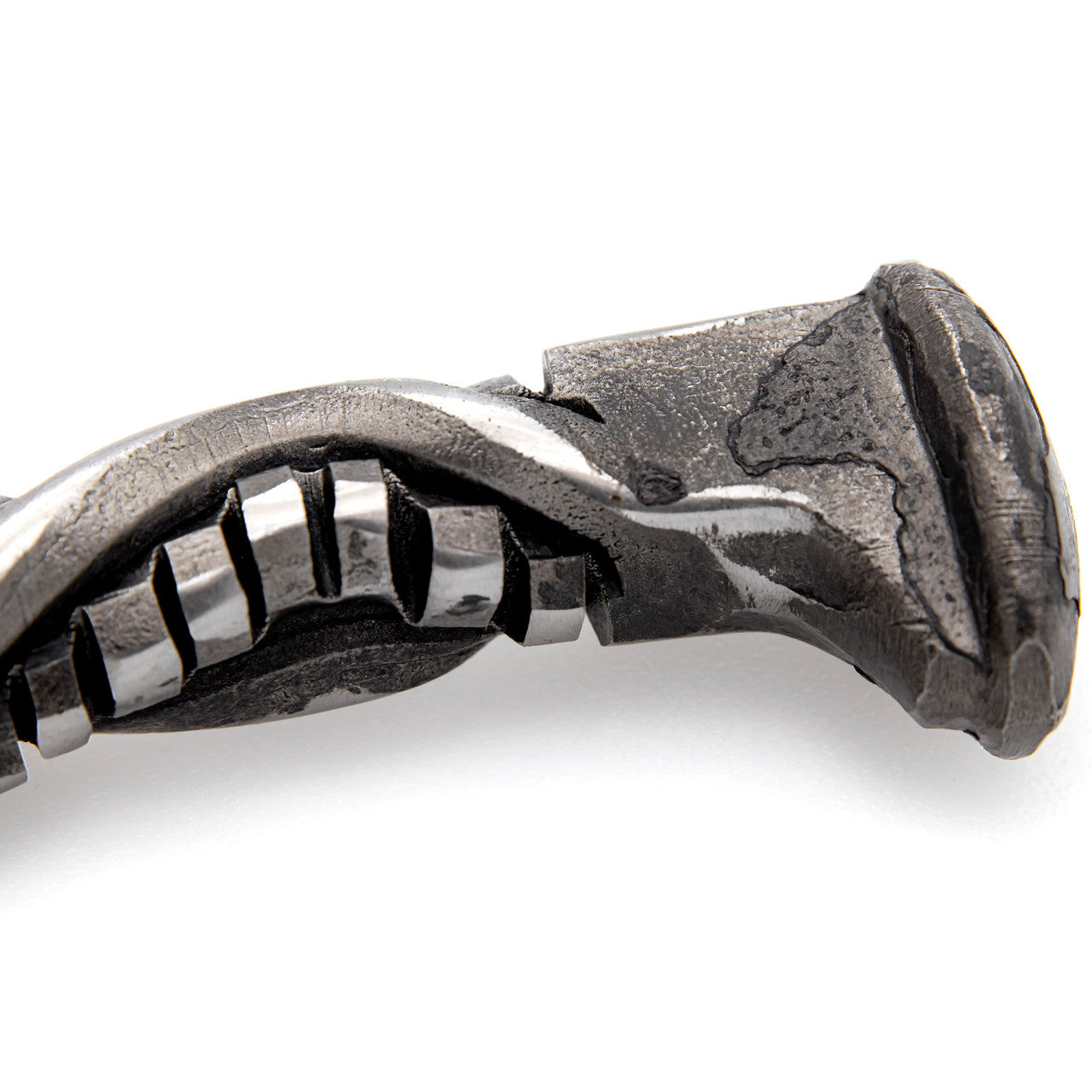 Hand-Forged High Carbon Steel Railroad Spike Hunting Knife Knives - Tophatter Daily Deals