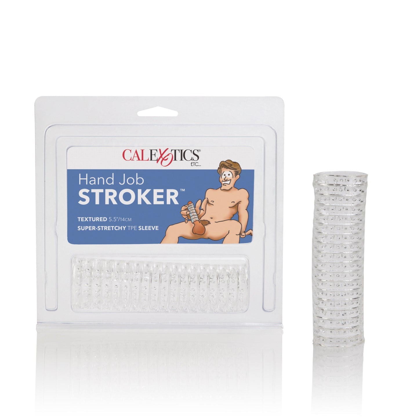 Hand Job Stroker Masturbation Sleeve 5.5 Inch Textured Toy > Sex Toys For Men > Masturbators > Manual - Tophatter Daily Deals