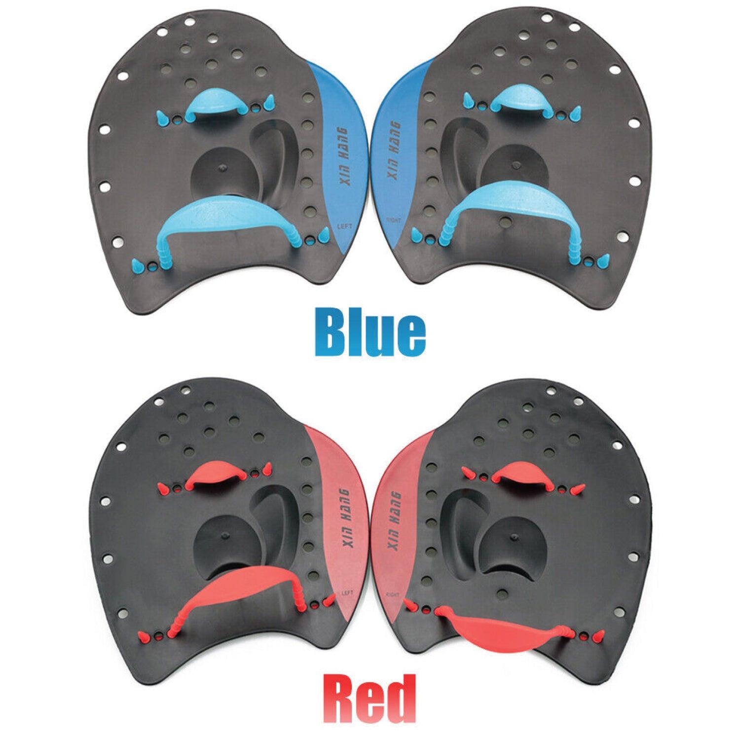 Hand Paddles For Swimming - Pro-Series Power Swim Training Paddles Are a Great Swimming Training Aid To Improve Hand Stroke Positioning Summer & Swimming - Tophatter Daily Deals