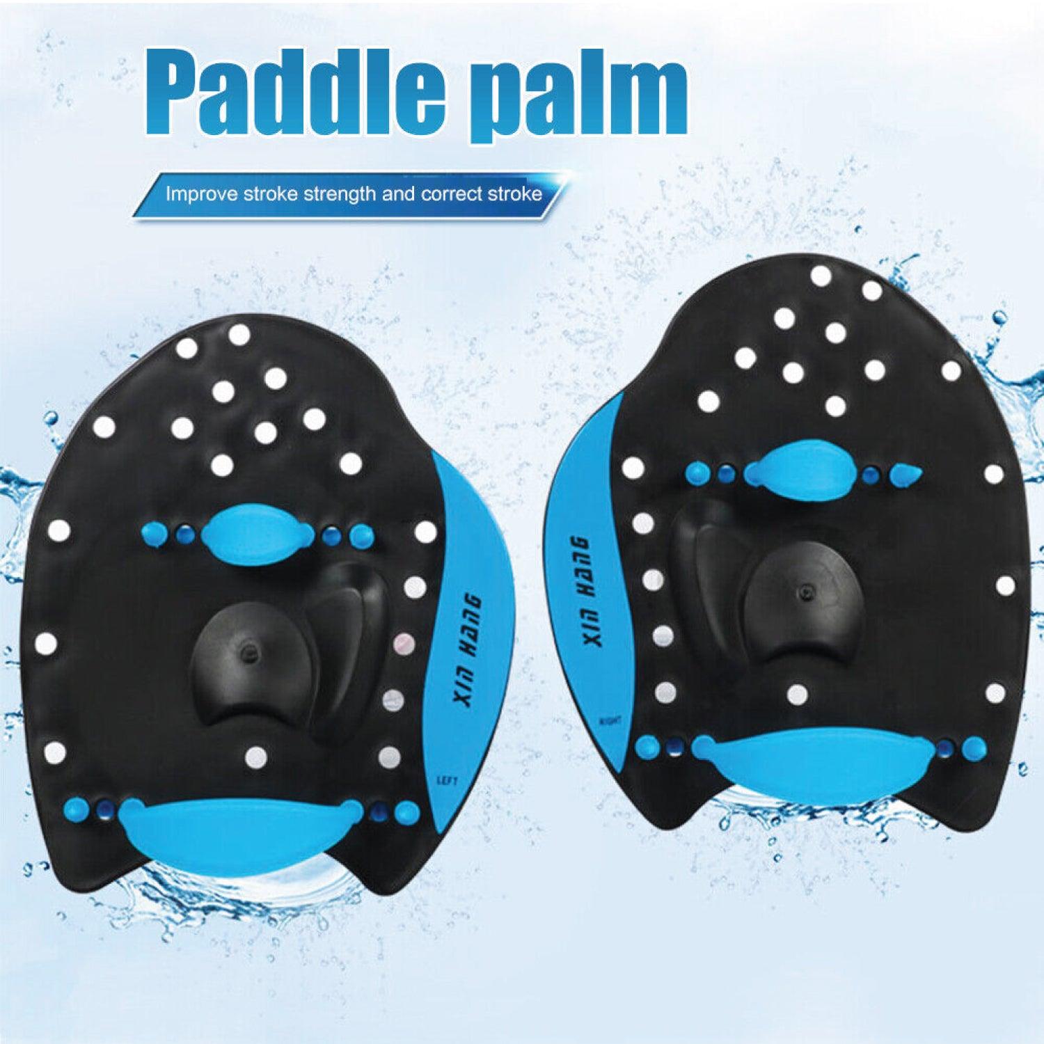 Hand Paddles For Swimming - Pro-Series Power Swim Training Paddles Are a Great Swimming Training Aid To Improve Hand Stroke Positioning Summer & Swimming - Tophatter Daily Deals