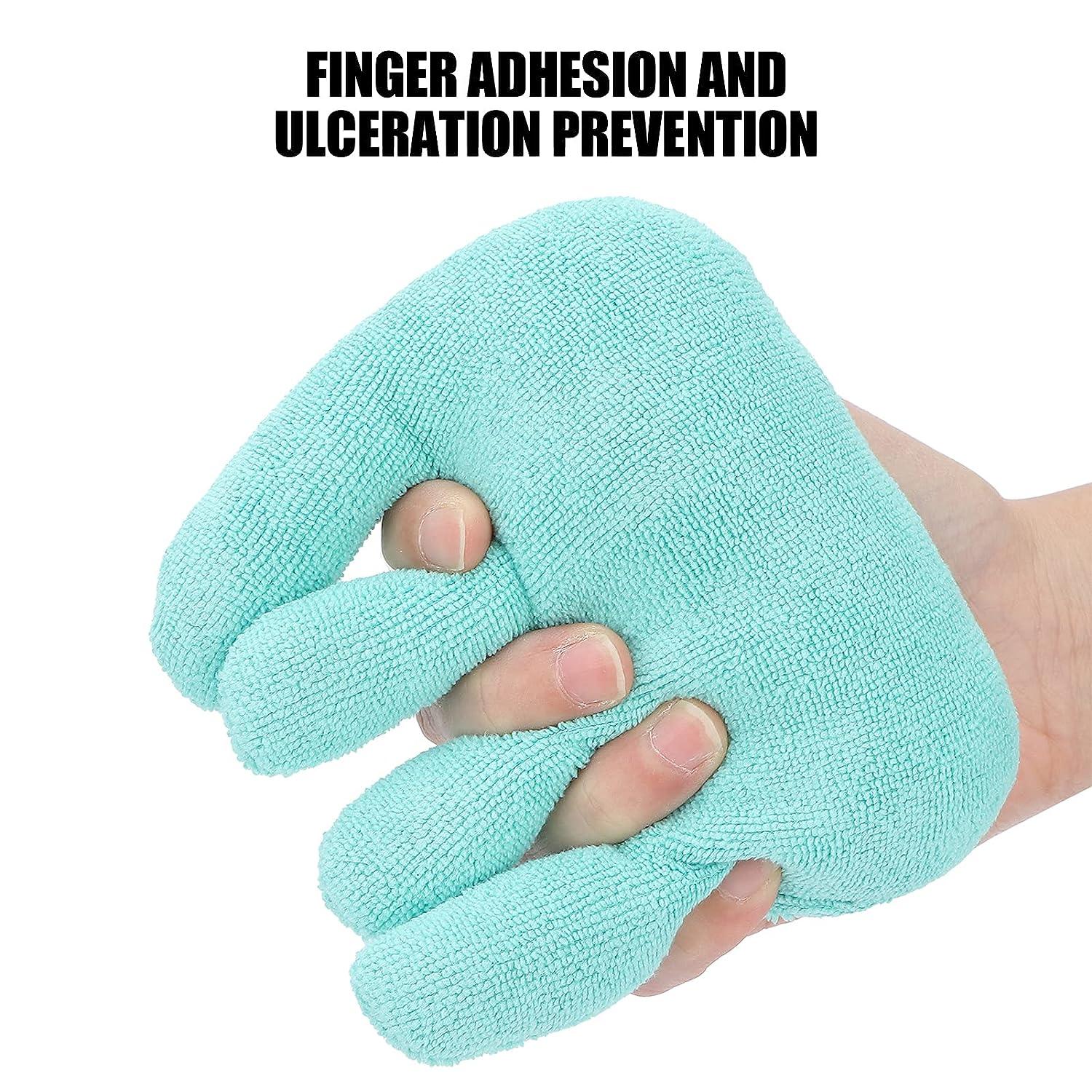 Finger Contracture Cushion - Elderly Finger Sleeves, Prevent Hand Contractures Protector, Bedridden Health Care - Tophatter Daily Deals