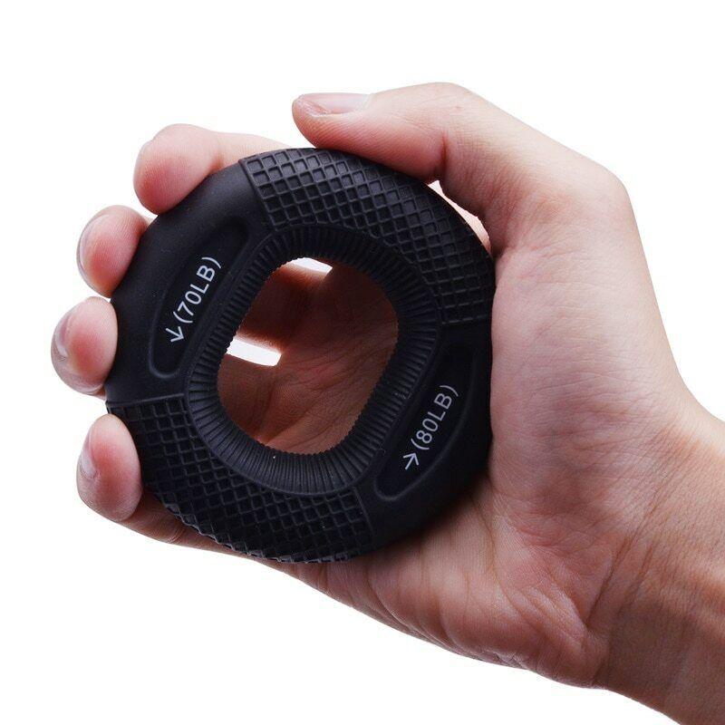 Sports Direct Hand Grip - Gripping Ring Finger Forearm Trainer Carpal Muscle Expander Exercise & Fitness - Tophatter Daily Deals