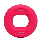 Sports Direct Hand Grip - Gripping Ring Finger Forearm Trainer Carpal Muscle Expander Red Exercise & Fitness - Tophatter Daily Deals