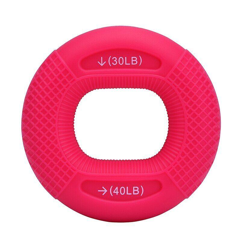 Sports Direct Hand Grip - Gripping Ring Finger Forearm Trainer Carpal Muscle Expander Red Exercise & Fitness - Tophatter Daily Deals