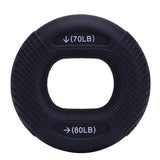 Sports Direct Hand Grip - Gripping Ring Finger Forearm Trainer Carpal Muscle Expander Black Exercise & Fitness - Tophatter Daily Deals
