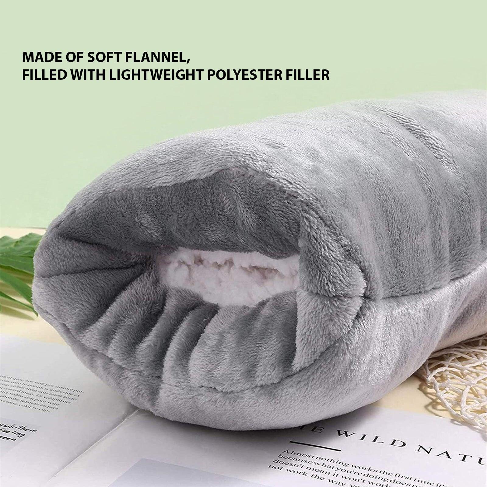 Muffler for Hands - USB Electric Hand Warmer Pouch Winter Hands Heater Bag Velvet Heating Hand Muffs Winter Warm - Tophatter Daily Deals