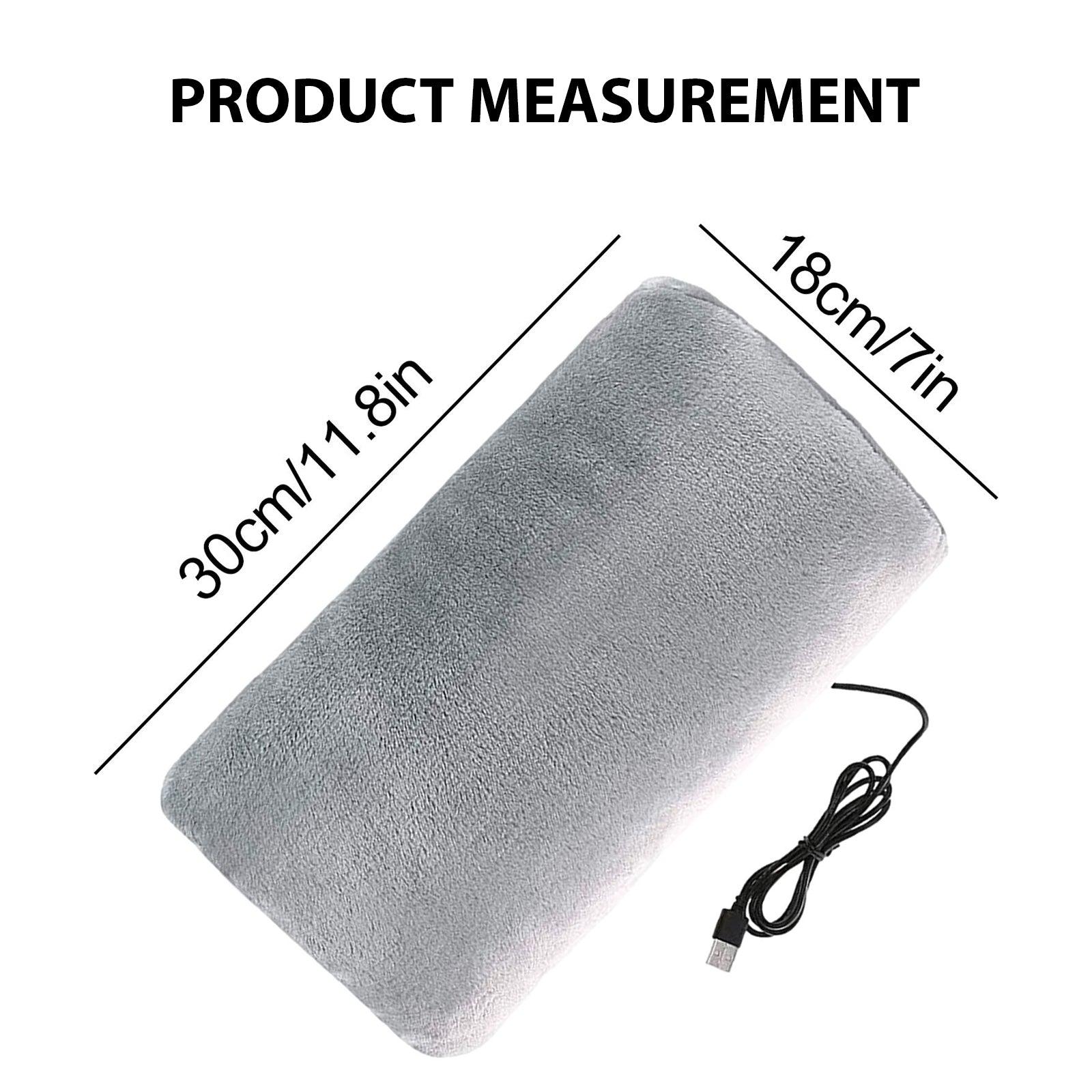 Muffler for Hands - USB Electric Hand Warmer Pouch Winter Hands Heater Bag Velvet Heating Hand Muffs Winter Warm - Tophatter Daily Deals