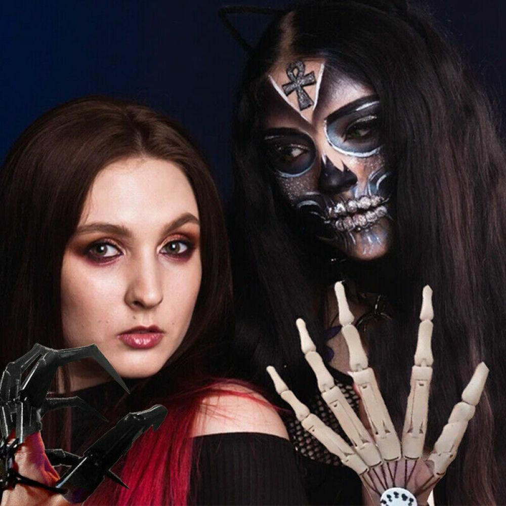 Articulated Finger Extension - 1Pair Halloween Hand Finger Extensions Cosplay Party Decoration UK Festive & Franchise - Tophatter Daily Deals